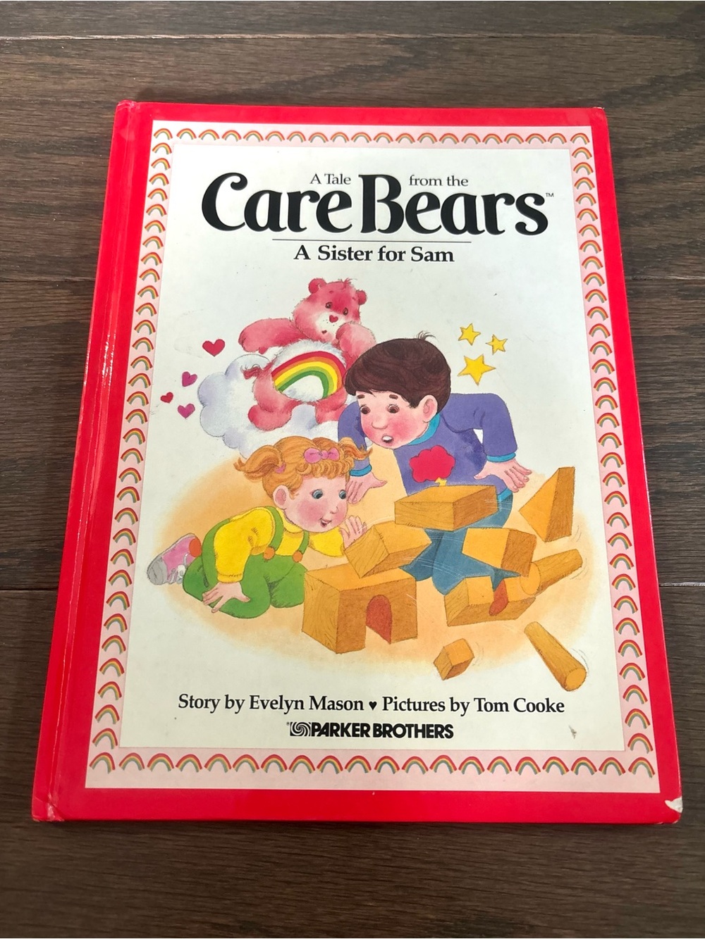 Vintage Care Bears: A Sister for Sam By Evelyn Mason- Hardcover Book (1983)